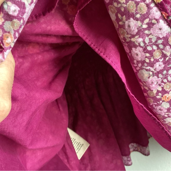 \Love Shack Fancy\ Lucca Smocked Mini Dress - Picture 12 of 13